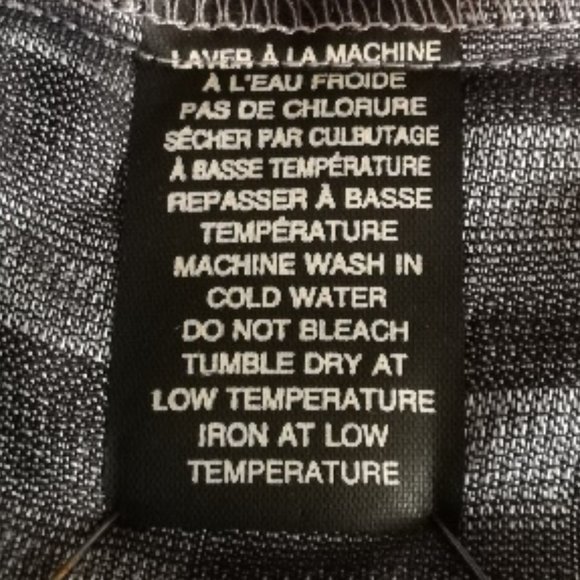 Enro Grey Geometric Print Sport Shirt - Size XL - Picture 6 of 6